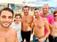 La delegazione della Lega Giovani di Busto a Milano Marittima con Salvini