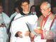 Monignor Livetti con don Isidoro. Il 7 giugno don Lolo avrebbe compiuto gli anni (foto da donisidoro.it)