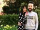 Silvia Malnati e Alessandro Merlo insieme nel giorno della laurea di lei