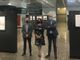 La presentazione della mostra fotografica a Malpensa con Luciano Bolzoni, Manuela Maffioli e Claudio Argentiero (nelle altre foto anche la Soglia Magica)