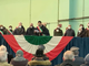 Un momento della commemorazione: il discorso del sindaco