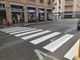 LA FOTO. Via Mazzini, il passaggio pedonale torna &quot;single&quot;