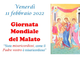 Giornata Mondiale del Malato, i riti all'ospedale di Busto
