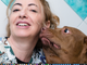 La dottoressa Monica Pais con Palla