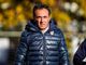 Mister Prina e alcune azioni d Pro Patria - Fiorenzuola (foto Marco Giussani)