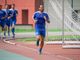 Colombo durante l'ultimo ritiro con la Pro in prima squadra