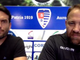 Riccardo Colombo e Ivan Javorcic in sala stampa
