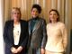 Paola Reguzzoni con Stefania Maffei e Sara Gioia