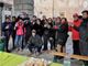 Dal Castello alla Valle di corsa. E che grinta per quei 195 gradini finali: «Qui una palestra a cielo aperto»