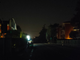 Via Cassano ieri sera al buio: foto per cortesia di Paolo Vignali