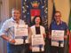 Da sinistra, Enrico Anghilante, Manuela Maffioli e Maurizio Artusa alla presentazione di SportivaMente