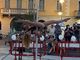 L'esibizione delle atlete e della società, sotto Assb