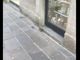 Il topo in via Cardinal Tosi ripreso nel filmato