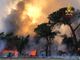 L'incendio a Roma - foto vigili del fuoco