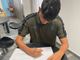 La firma sul contratto di Gabriele Zago