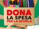“Dona la spesa per la scuola”: il 9 settembre la giornata di raccolta materiali per le famiglie in difficoltà