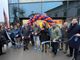 Taglio del nastro avvenuto stamattina per il nuovo punto vendita Aldi in viale Belforte