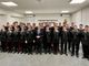 Il Colonnello Marco Gagliardo e il Prefetto Salvatore Pasquariello assieme ai nuovi Carabinieri della provincia di Varese