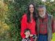 Erika Gasparini con il padre Enrico e il piccolo Carlo