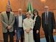 Da sinistra: Giuseppe Campo di INAIL Dimeila, Andrea Alberio di ATS Insubria, Nicoletta Cornaggia di Regione Lombardia, Caterina Cecchino di ATS Insubria e Diego De Merich di INAIL Dimeila