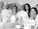 Monica Neri, la seconda da destra, e la sua squadra di Legù