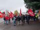 Il sindaco con i lavoratori al presidio dello scorso 17 novembre Il sindaco con i lavoratori al presidio dello scorso 17 novembre