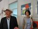 Dario Fo all’Insubria nel giugno 2015 per la presentazione del libro «Un uomo bruciato vivo. Storia di Ion Cazacu», scritto dal Nobel con Florina Cazacu, la figlia della vittima accanto a lui