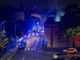 L'incendio di via Cadamosto (foto Carnaghi)