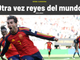 La copertina di Marca, quotidiano sportivo spagnolo, celebra la Spagna campione del mondo per la seconda volta