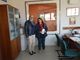 Il presidente di Aime Giuseppe Albertini con la segretaria generale della Cgil Varese Stefania Filetti
