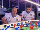 Francesco Bonanno e Luigi Iannone in una foto dalla pagina Facebook della Federazione italiana calcio balilla paraolimpico
