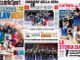 Alcune delle prime pagine con cui l'Italia celebra oggi le ragazze del volley campionesse olimpiche
