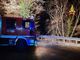 I soccorritori sul luogo del ritrovamento del cadavere
