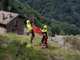 Le operazioni di recupero questa mattina a Curiglia con Monteviasco