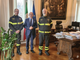 Il nuovo comandante provinciale dei vigili del fuoco incontra il prefetto