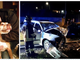 Nicola Della Valle, 47 anni. A destra: la scena dell'incidente