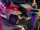 FOTO. Paura sulla Pedemontana per un incidente: un'auto prende fuoco, coinvolta anche un'ambulanza