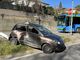 FOTO. Varese, schianto tra un'auto e un pullman in via Macchi: in volo anche l'elisoccorso