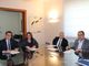 Da sinistra: Roberto Grassi, Stefania Filetti, Antonio Massafra, Marco Contessa