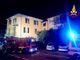 Lo stabile di via Labiena a Laveno dove si è sviluppato l'incendio in cui ha perso la vita una persona