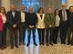 Alcuni dei componente della Lista Civici e Democratici presentata questa sera nella sede della Provincia