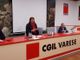 I tre segretari generali di Cgil, Cisl e Uil della provincia di Varese
