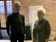 Roberto Puricelli, presidente Rotary club Varese, a dx Donatella Magnoni, Movimento e Centro di Aiuto alla Vita