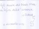 Il messaggio autografo di Liliana Segre agli Amici del Monte Orsa