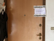 L'ingresso dell'abitazione della vittima