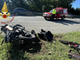FOTO. Schianto tra moto nel Comasco: due persone ferite