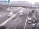 L'incidente visto dalle webcam di Autostrade per l'Italia