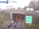 Le code in zona (da webcam di Autostrade per l'Italia)