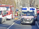 I soccorsi in azione lungo la Provinciale