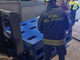 Il punto dove si è verificato l'incidente sul lavoro